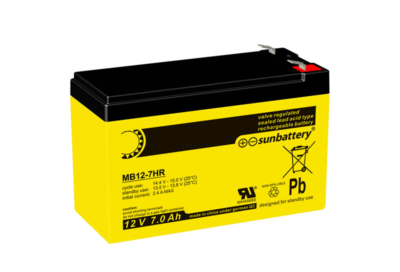 SUN Battery MB12-7HR